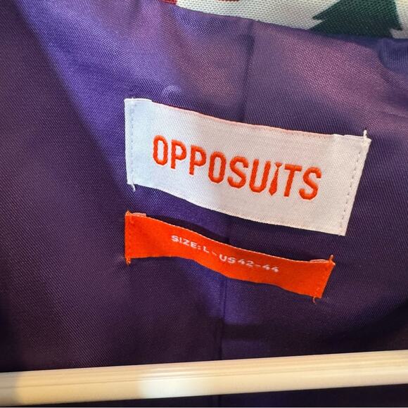 Opposuits Christmas Tree Men’s Suit Jacket - Picture 2 of 4